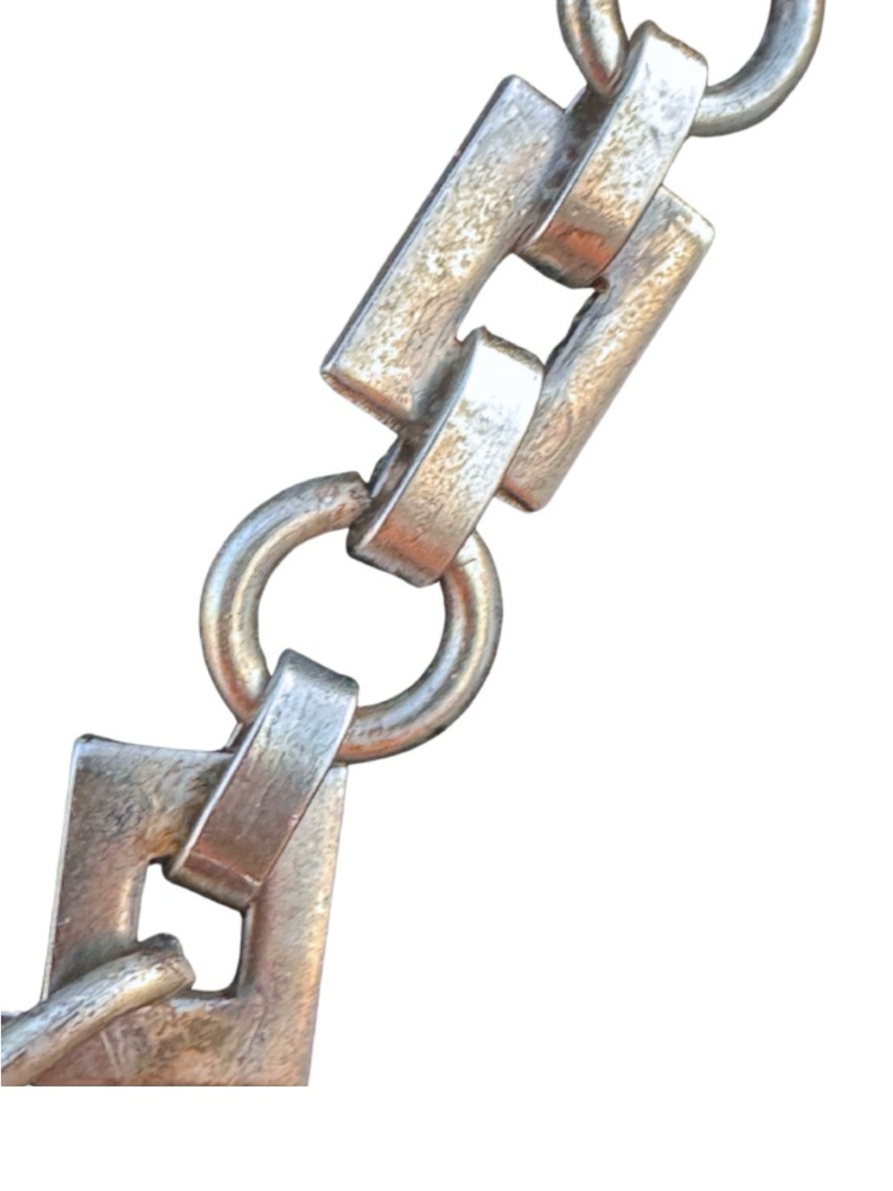 Upcycled Jackie O’ Gucci Piston Lock Necklace - Picture 10 of 14